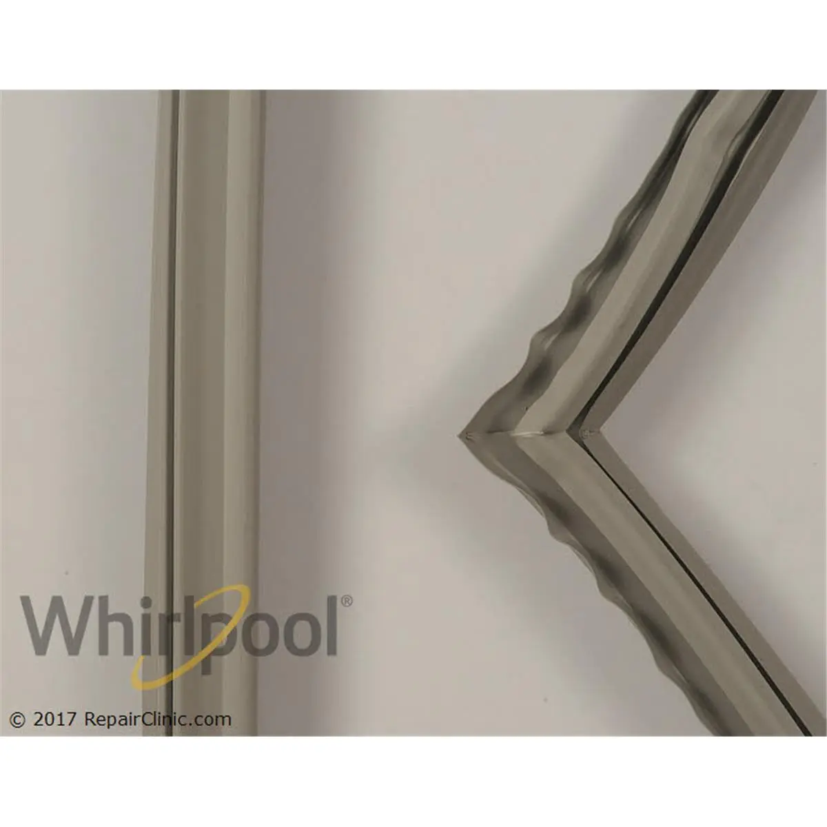 Whirlpool W10443320 Genuine OEM 36 AP Refrigerator-Freezer Door Gasket, Genuine OEM Replacement Part, Seal Strip Refrigerator Parts & Accessories, Long-Lasting Rubber Ring, Precise Fit, Simple Install, Durable Build, Boosts Performance, Refrigerator Door,