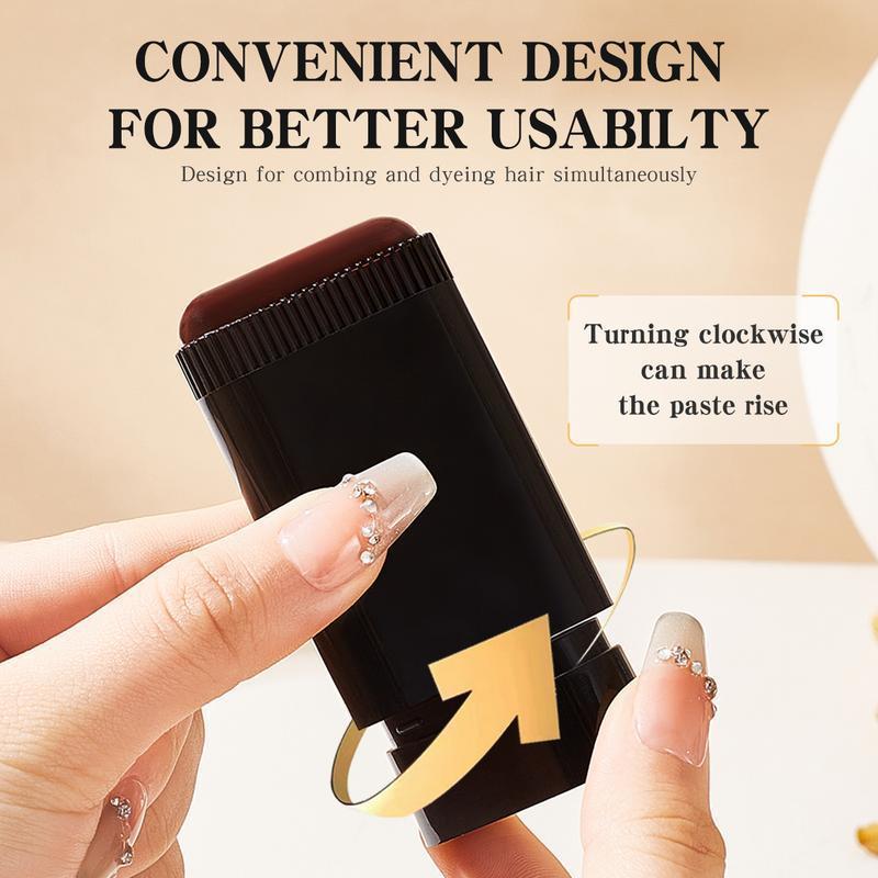 Safe and Convenient Comb Hair Dye Stick, White Hair Cover Stick, 2-in-1 Convenient Instant Dyeing, Waterproof and Sweat Proof, Quick Root Dressing Safe and Convenient Comb Hair Dye Stick, White Hair Cover Stick, 2-in-1 Convenient Instant Dyeing, Waterproof and Sweat Proof, Quick Root Dressing