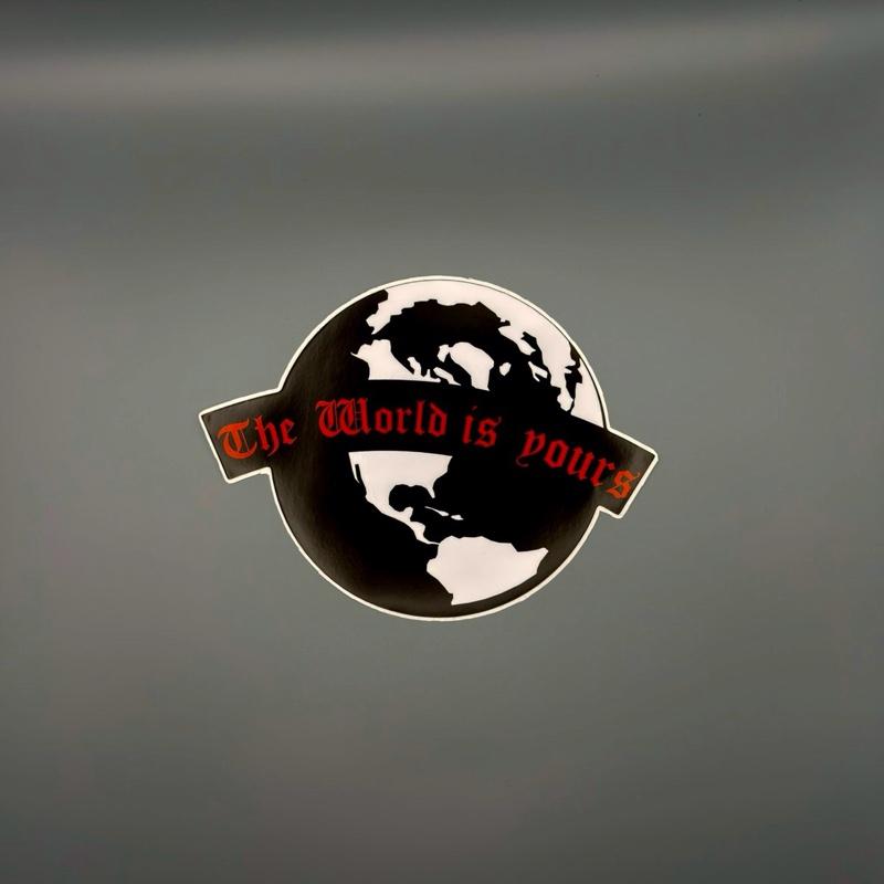 The World Is Yours Decal/Sticker