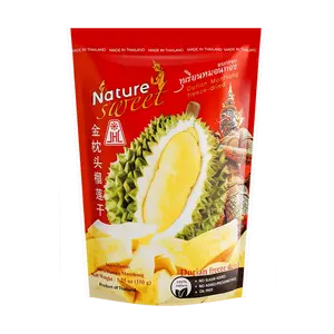 JHL Premium Golden Pillow Durian Chips - 150g Freeze-Dried Sweet Tropical Fruit Snack