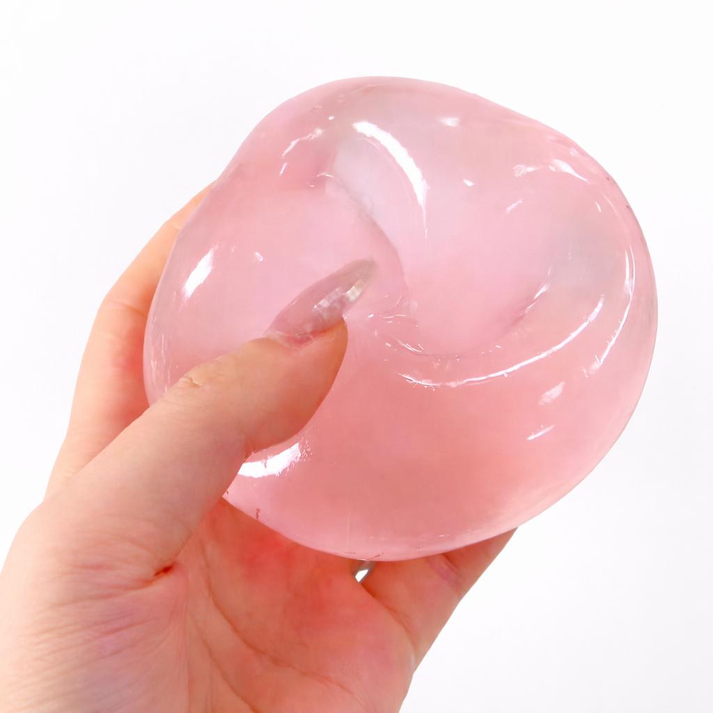 J&J Clear Maltose Squishy - Coconut Oil Texture Slow Rebound Fidget Toy | Moldable Stress Ball  Clear Coconut Oil Squishy | Super Soft Slow Rebound Fidget Toy for TikTok