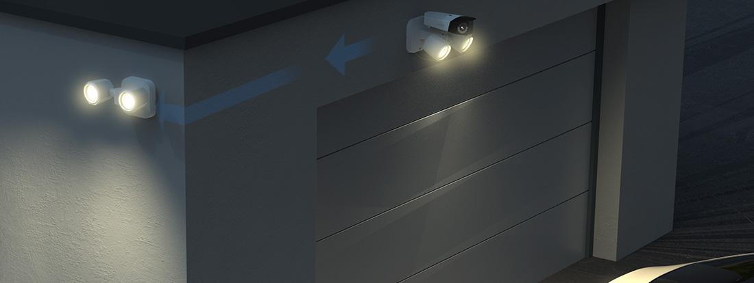 Reolink Duo Floodlight PoE 4K Security Camera with Dual Lens for 180° Field of View,1800 Lumen Floodlights Smart Detection Easy Installation IP Camera