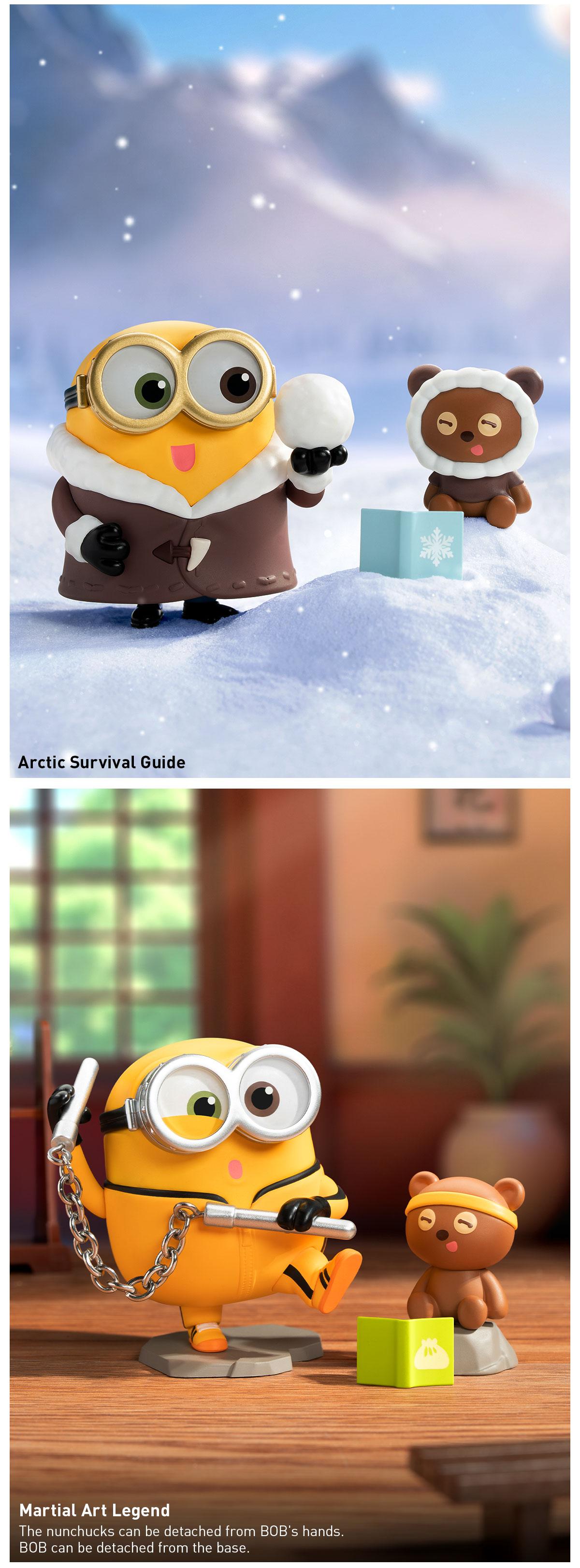 POP MART Minions Bedtime Stories by Bob and Tim Series Figures