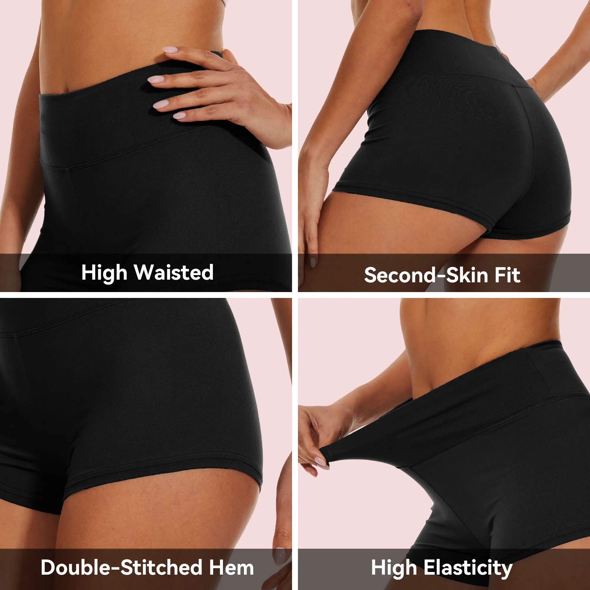 SHOWITTY Womens Under Dress Slip Shorts  High Waisted Tummy Control Safety  Shorts, Anti-Chafing Stretch Shorts for Dresses, Skirts & Everyday Wear -  TikTok Shop