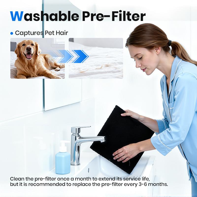 MORENTO 066 Air Purifier for Large Space, up to 1,690 ft², PM2.5 display, Pet mode, Aromatherapy, and HEPA filter—Effectively removes smoke, Pollen, and Pet dander, with real-time air quality monitoring. MORENTO 066 Air Purifier for Large Space, up to 1,690 ft², PM2.5 display, Pet mode, Aromatherapy, and HEPA filter—Effectively removes smoke, Pollen, and Pet dander, with real-time air quality monitoring.