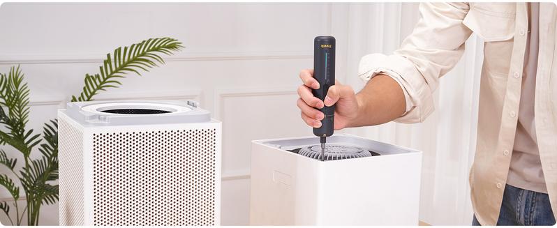 Fanttik S2 Pro Max Electric Screwdriver, Cordless Screwdriver Set, 7 Torque Settings, 0.5 to 6N.m, 16 Magnetic Bits, 1/4''Hex Shank, with 90° Angle Adapter, for Furniture, Household Repairs