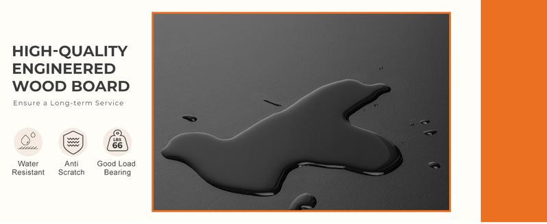 8-Drawer Fabric Storage Tower Dresser - Tall Organizer with Steel Frame, Wood Top, Chest of Drawers with Bins for Bedroom, Closet, Entryway Storage