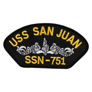 USS San Juan Submarine SSN 751 Patch