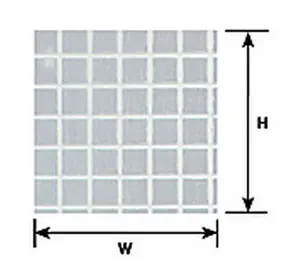 Plastruct 91544 PS-44 15:64 SQUARE TILE 2PK