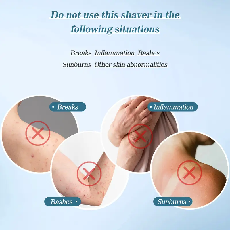 Product Introduction of Akunbem Electric Shaver for Women Best Electric Razor for Womens Bikini Legs Underarm Public Hairs Rechargeable Trimmer with Detachable Head Cordless Wet Dry Use Precise Safe Christmas Gift New Year Gift Shaving Waterproof 48