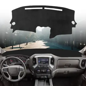 Canvcle Dashboard Cover Mat Fit for 2007-2012 Nissan Altima Accessories Dash Cover Flannel Dash Mat Sunshade Glare UV Rays Protector