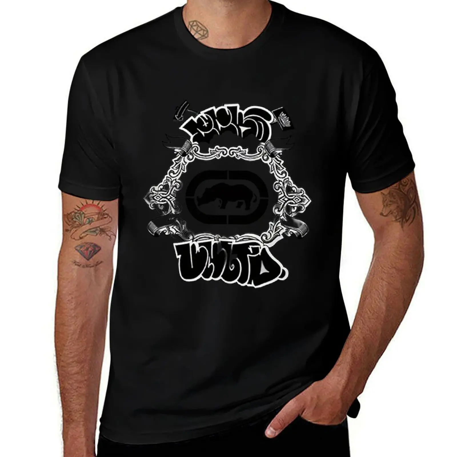 Ecko Unltd Mens T Shirts Cotton Short Sleeve T-Shirt Crew Neck Tees Casual Shirt