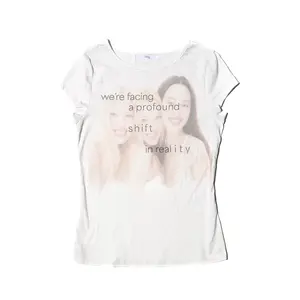 Praying Profound Shift Tee - Medium Length Short Sleeve Summer Top for Womenswear