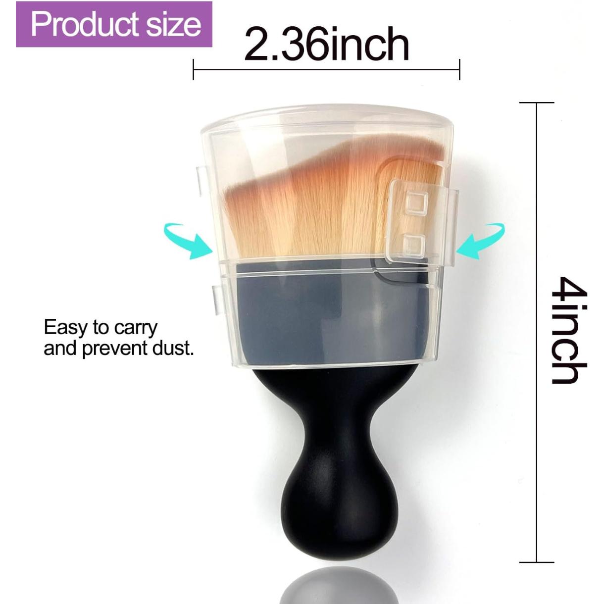 Car Interior Dust Brush, Auto Detailing Brush, Soft Bristles Car Cleaning Brushes, Tool for Air Conditioner Vents, Leather, Computer, Scratch Free, Car Interior Accessories