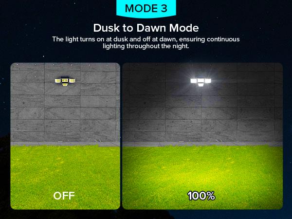 Solar Outdoor Lights 3000LM 238LED Security Lights 3 Heads Motion Sensor Spotlights with 3 Modes IP65 Waterproof 6500K for Yard Garden Driveway Porch Garage Patio Gifts,Thanksgiving & Christmas Gifts