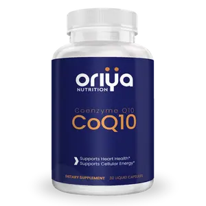 Coenzyme Q10 120mg Liquid Capsules Coenzyme Q10 120mg Liquid Capsules