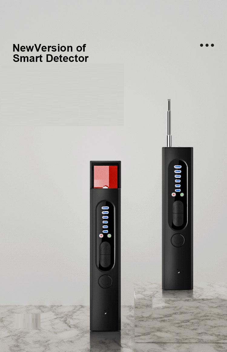 Amorom Hidden Camera Detector Anti-Spy Car Gps Tracker Location Detector Bug Rf Signal Scanner Finder Gadget