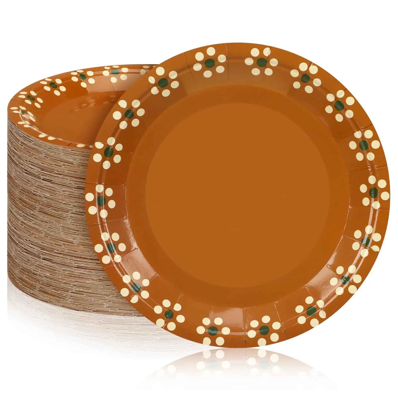 Mexican Paper Plates Cielito Lindo Barro Talavera Style Plates for Cinco de Mayo, Taco Tuesday Mexican Theme Party