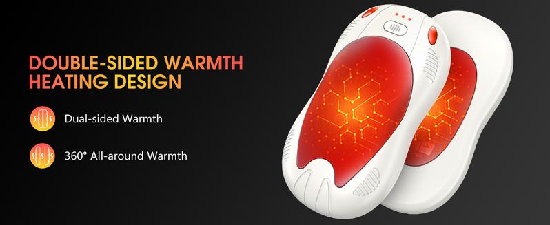 Rechargeable Hand Warmers,10000mAh Quick Heating Pocket Heater, Reusable Electric Hot Hands for Outdoor/Camping/Skiing/Hunting/Golf, Perfect Valentine's Day Gift & Birthday Presents for Men Women Rechargeable Hand Warmers,10000mAh Quick Heating Pocket Heater, Reusable Electric Hot Hands for Outdoor/Camping/Skiing/Hunting/Golf, Perfect Valentine's Day Gift & Birthday Presents for Men Women