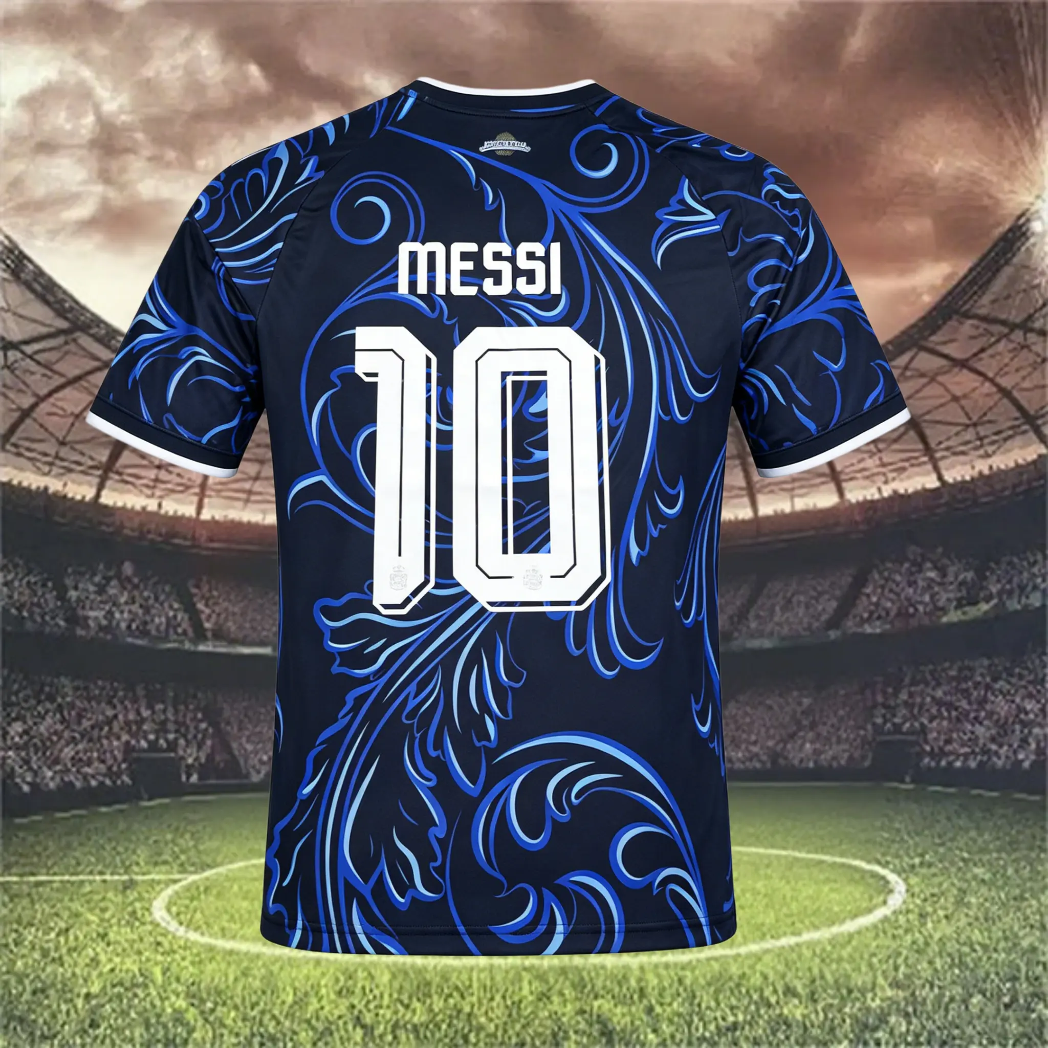 2026 Argentina Team Messi 10 Short Sleeve Soccer Jersey