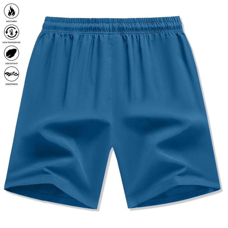 Quick-Dry Men's Fitness Shorts with Lightning Bolt Design - Breathable Lightweight Athletic Shorts for High Intensity Gym Training and Workout sessions