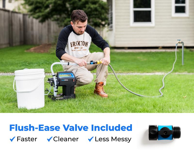 toolant Airless Paint Sprayer for 5 Gallon DIY Painting Projects, Lightweight Design, Quick Clean with Accessories Storage Space for DIY Beginners