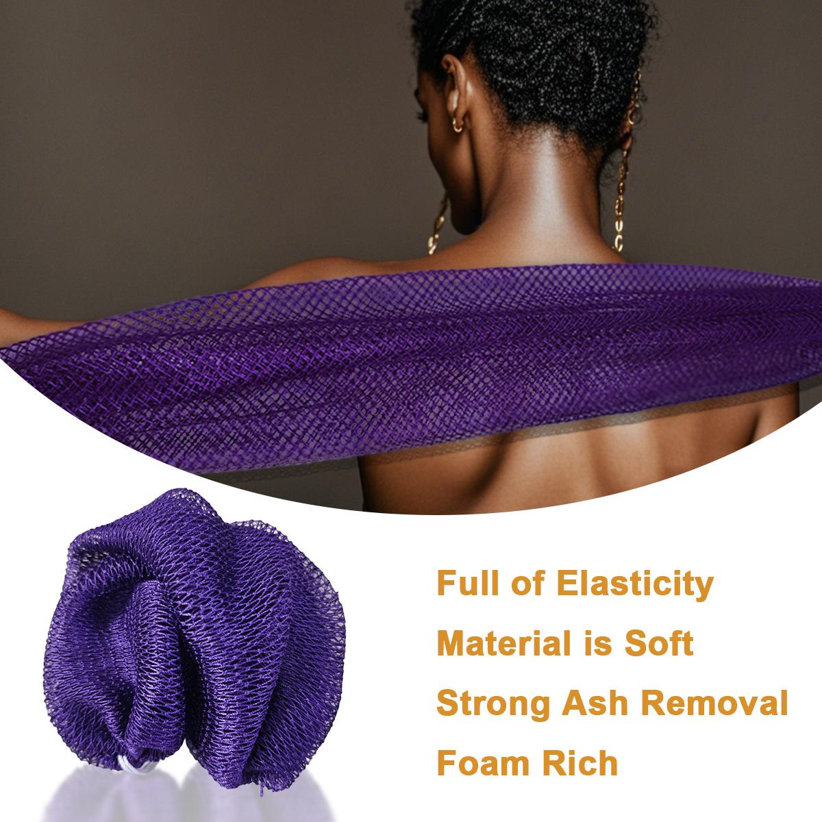 2 PCS Authentic African Exfoliating Net Bath Sponge