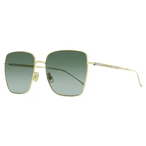 Jimmy Choo Square Sunglasses Dahla F/SK 0009O Gold 59mm