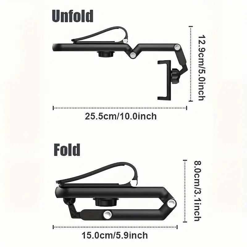New 1080° Multi-function Sun Visor Universal 360 Degree Rotating Phone Holder exavon Suitable for Any Scene Car Holder - Rotatable and Retractable