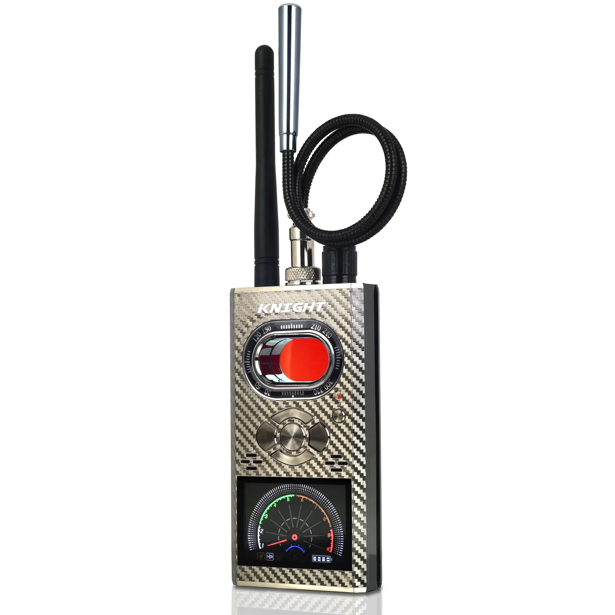 KNIGHT 5-in-1 Hidden Devices Detector & Hidden Camera Detectors GPS, RF Detector & Bug Detector | Anti Spy Detector Hidden Camera Finder GPS Radio Frequency Detector de camaras y microfonos ocultos