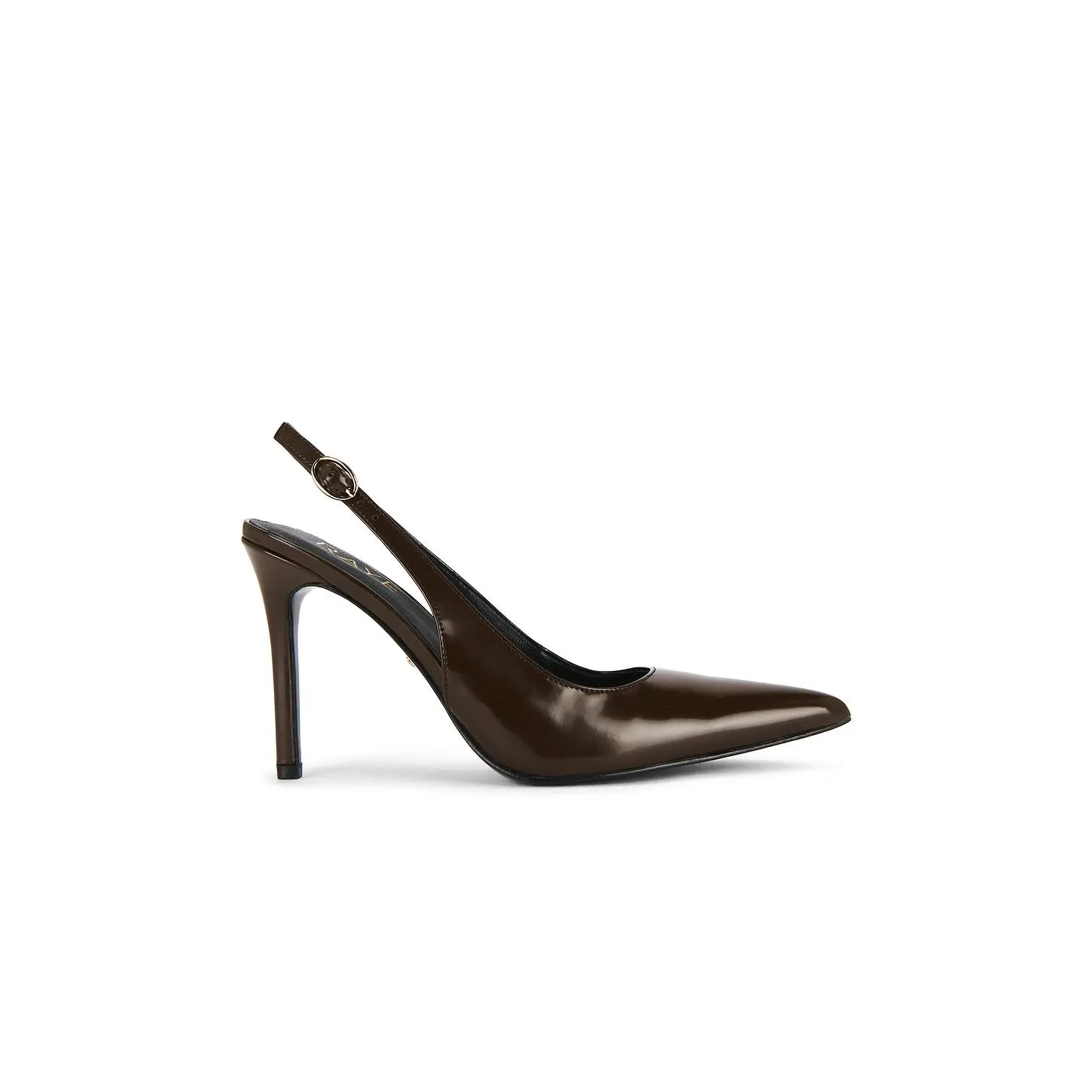 RAYE Calla Pump in Chocolate Brown