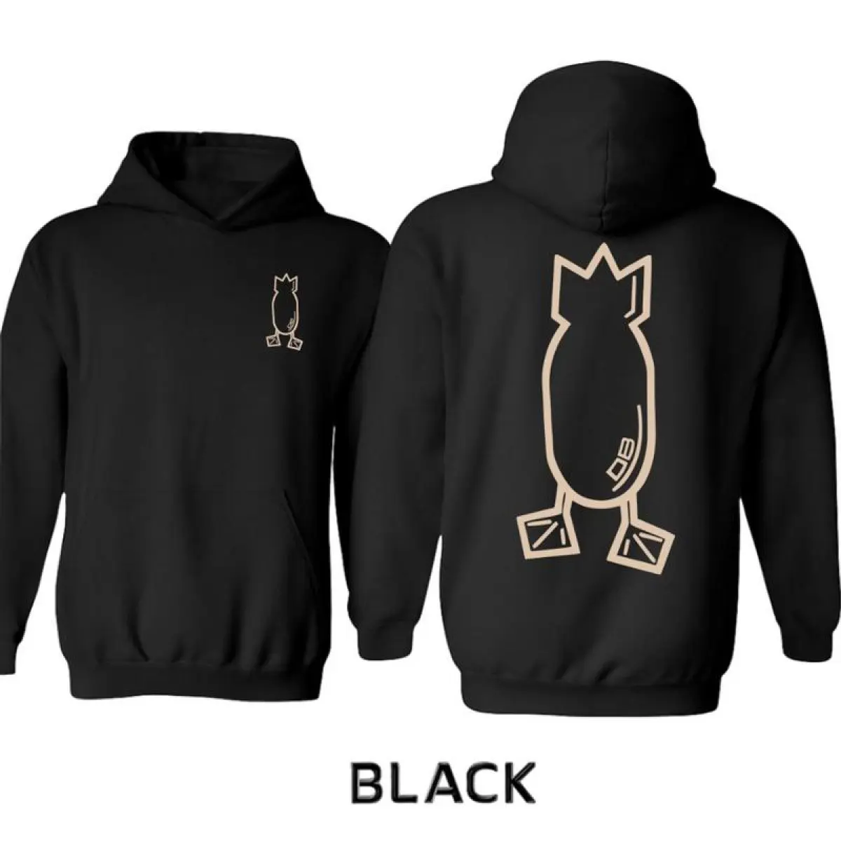 Dive Bomb Industries Classic Logo Hoodie, Duck Hunting Season Pullover Hoodie, Vintage Waterfowl Bait Club Hoodie, Vintage Style Hunter Gear Hoodie Casual Clothes