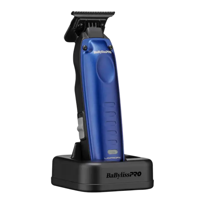 BaBylissPRO Lo-ProFX Compact Series Hair Trimmer - Blue, Adjustable, Durable Barber Equipment