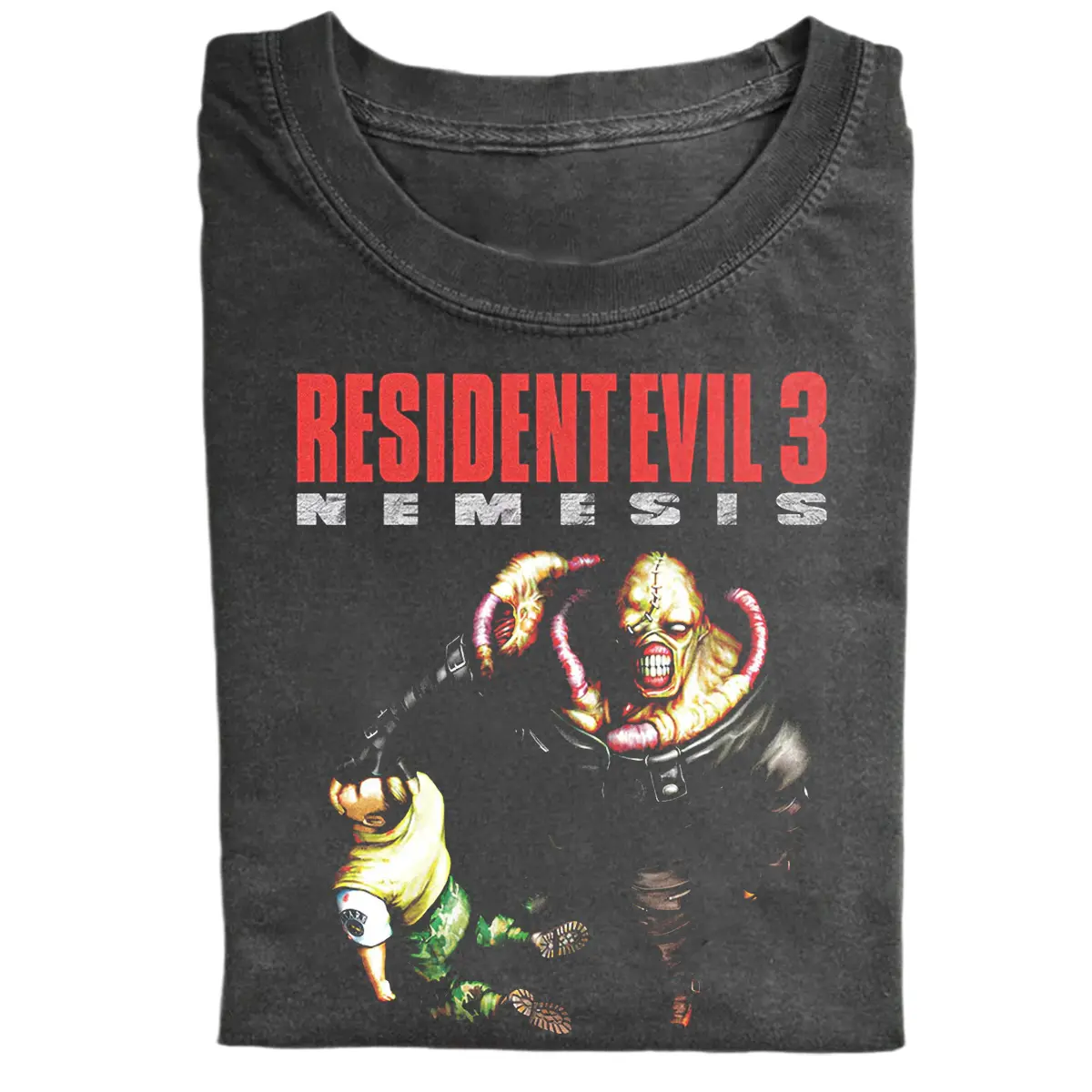 Resident Evil 3 Nemesis PS2 Tee - Y2K Vintage H0rr0r Game Shirt, Retro Y2K Shirt, Classic Game Graphic Tee, Vintage Gamer Shirt, Gift for Gamers, Gift for Men, Gift for Women