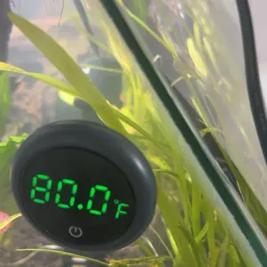 hygger Small Aquarium Heater, Submersible Betta Fish Tank Heater with Adjustable Temperature External Controller, Turtle Heater with LED Display for up to 2.5- 25 Gallon Tanks