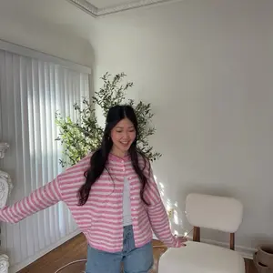 Glory Grace Cardi || Strawberry Cream