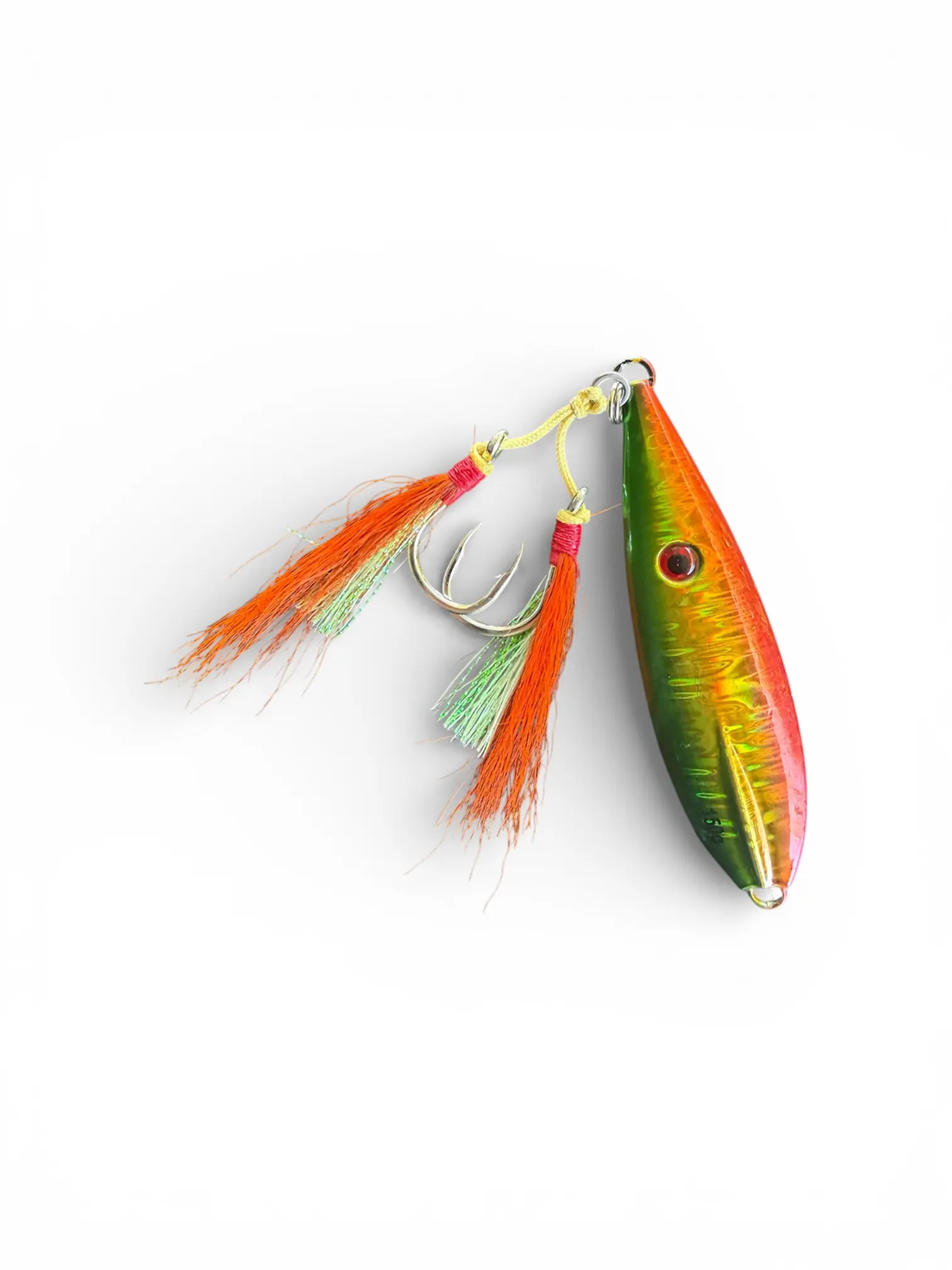 FBF Jigs First-In Flutter 150g Slow Pitch Jig (Flame Haze)