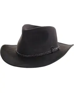 Cody James Men's Outback Wool Hat - Bbcjdf162-Choc