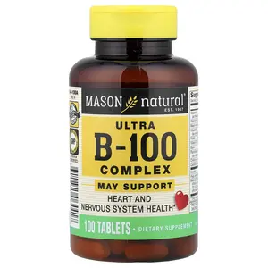 Mason Natural Ultra B-100 Complex, 100 Tablets
