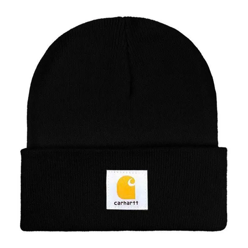 Carhartt Black Watch Beanie Hat for Men & Women, Classic Acrylic Knit Winter Cap, Warm Cuffed Workwear Beanie with Stretch Fit, Comfortable Cold Weather Hat for Outdoor Work, Hiking, Camping, Travel & Streetwear