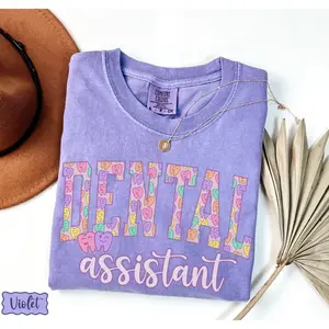 Dental Assistant Comfort Colors Shirt, Dental Hygiene Shirt, Dental Squad, Dentistry Assistant Gift, Dental Hygiene, Dental Student Gift
