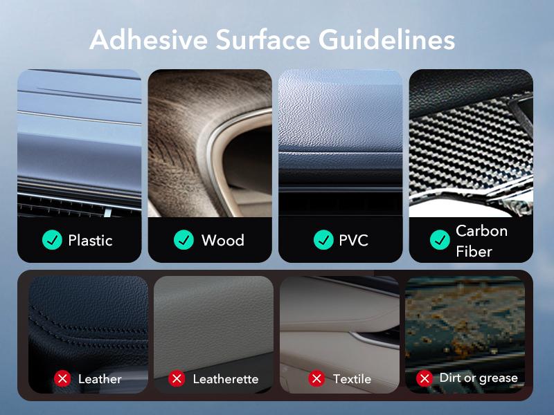 ESR for MagSafe Car Mount - Dashboard Magnetic Phone Holder for iPhone 17/16/15/14/13/12/Samsung, Strong Magnets, 360° Rotation, Black Carbon Fiber