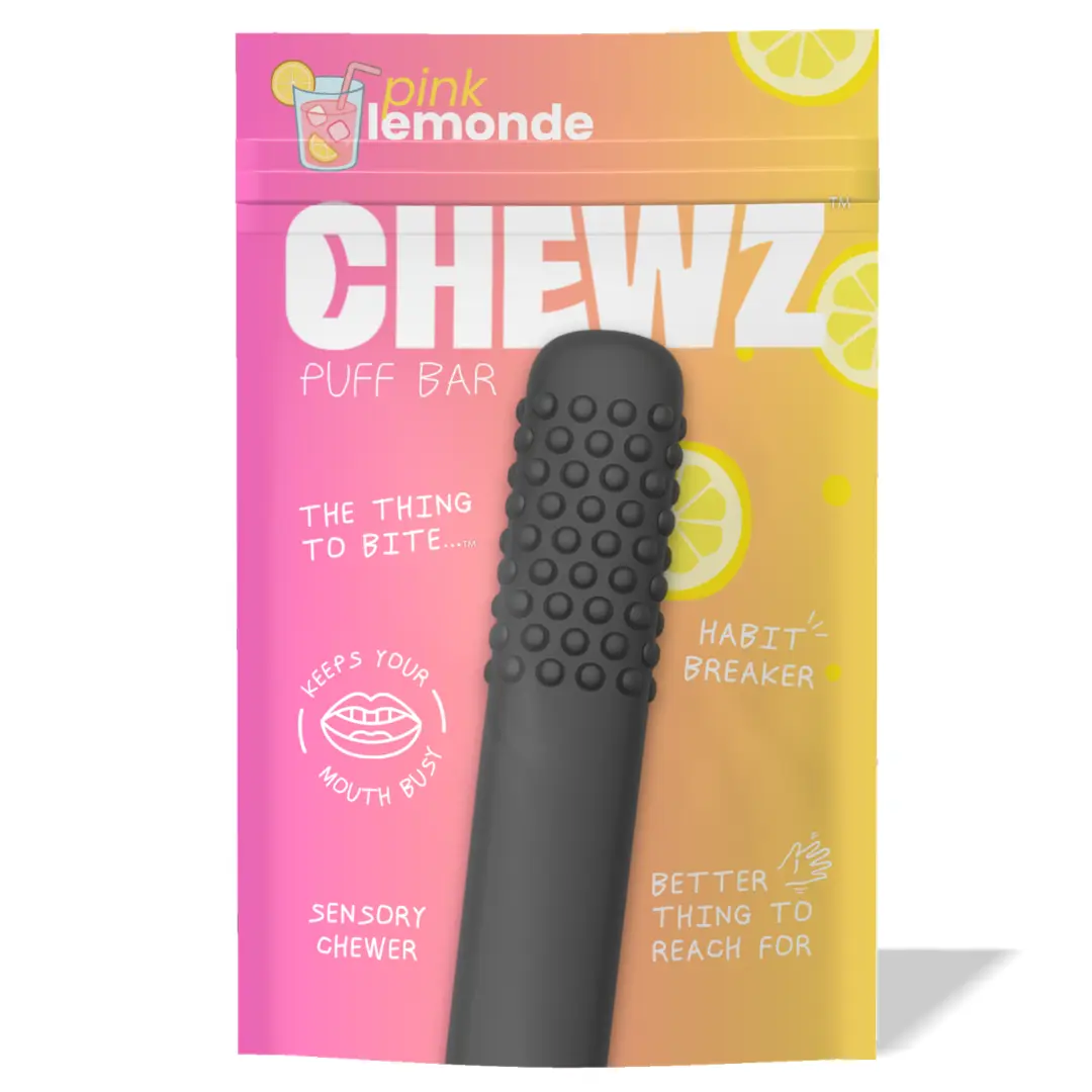 CHEWZ Fidget Bar | Flexible Silicone Sensory Bar for Daily Relaxation & Hand Activity - On the Go