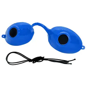 Super Sunnies UV Eye Protection Tanning Goggles w/ Strap – FDA Compliant Eyeshields for Tanning Beds & Red Light Therapy, UV Blocking Glasses