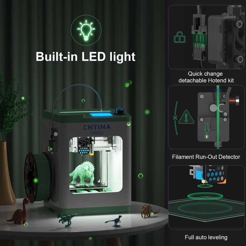 Mini 3D Printer for Kids and Beginners,Huge Toy Library,Tina2S 3D Printer with WiFi Cloud Printing, Fully Assembled and High Precision Printer with Smart Control and Heated Spring Steel Build Plate ,Wireless,Children's creative toys DIY Mini 3D Printer for Kids and Beginners,Huge Toy Library,Tina2S 3D Printer with WiFi Cloud Printing, Fully Assembled and High Precision Printer with Smart Control and Heated Spring Steel Build Plate ,Wireless,Children's creative toys DIY