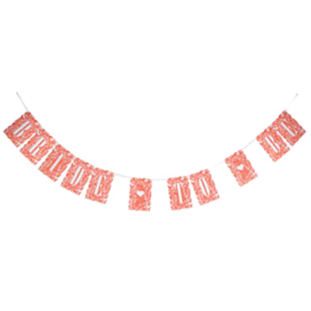 Hortense B Hewitt 31708 Satin Floral Print Bride-to-Be Banner with Ribbon, 70" Long Customer Assembled Photo Prop for Home Decor Backdrops, Festive Party Supplies