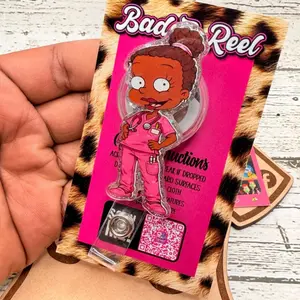 Nurse Badge Reel: Funny Nurse ID Holder