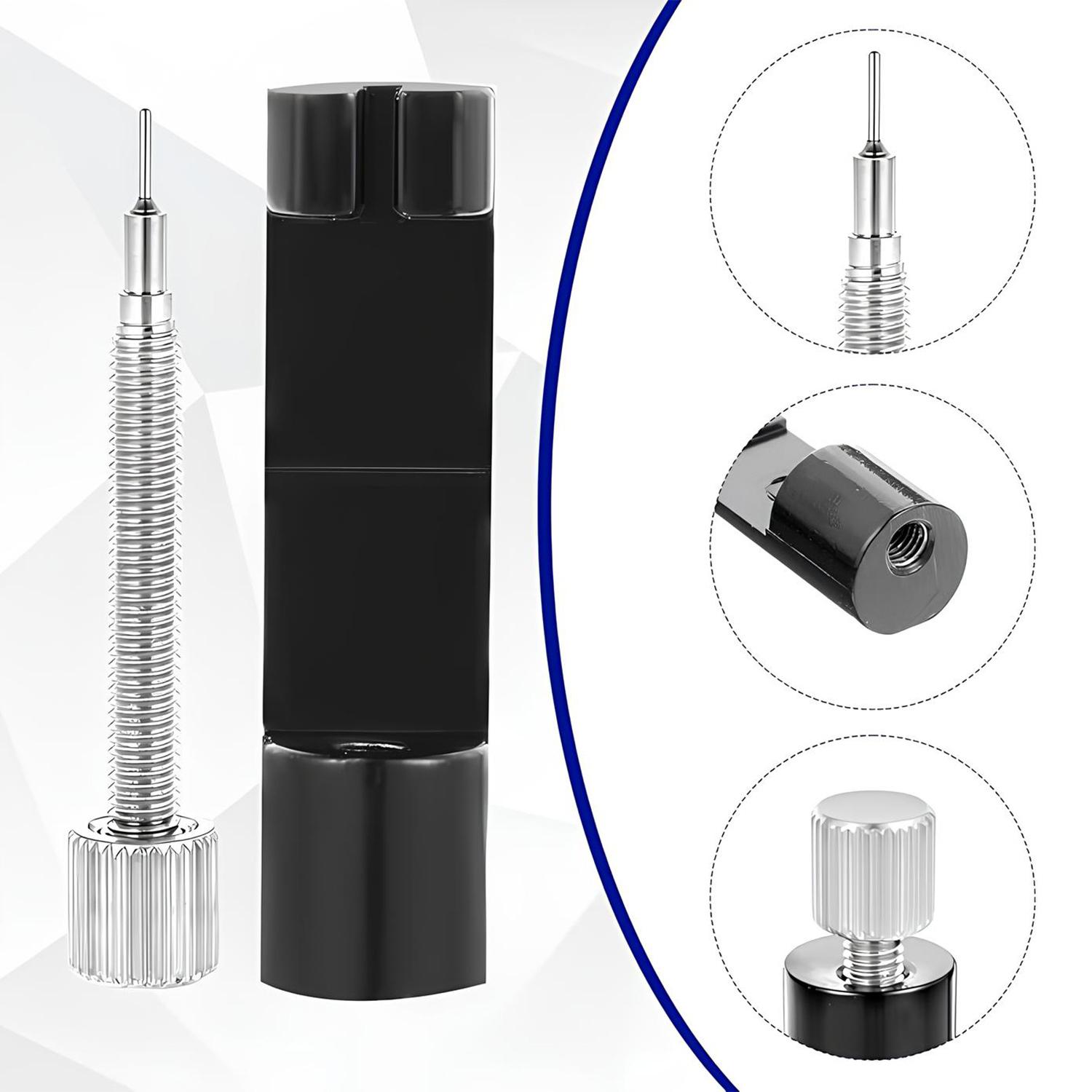 VAYWET 2 Pack / 1 Pack Professional Watch Repair Tool Kit - Watch Link Band Pin Remover - Repair Toolkit for Watch Band Adjustment & Bracelet Sizing for Bracelet Adjustment for Sizing Strap, Watch Band Adjustment Tool Kit with Extra Replacement Pins