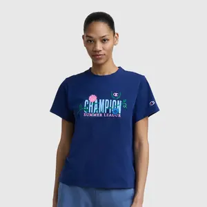 Summer League Graphic T-Shirt, C  Logo