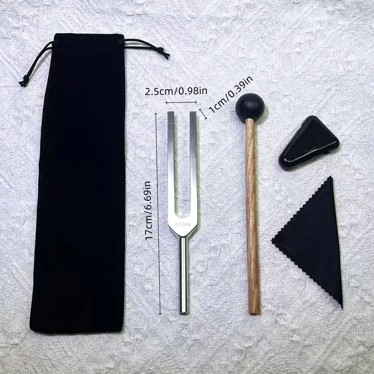 Professional Healing Tuning Fork Set, 136.1hz, 256hz, 512hz, Yoga & Meditation Body Weighted Forks, Frequency Relaxation Device, Home